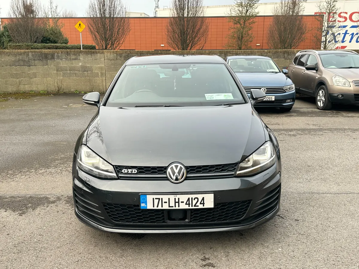 Volkswagen Golf 2017,2.0 TDI GTD+Nct&Tax&1 Owner, - Image 3