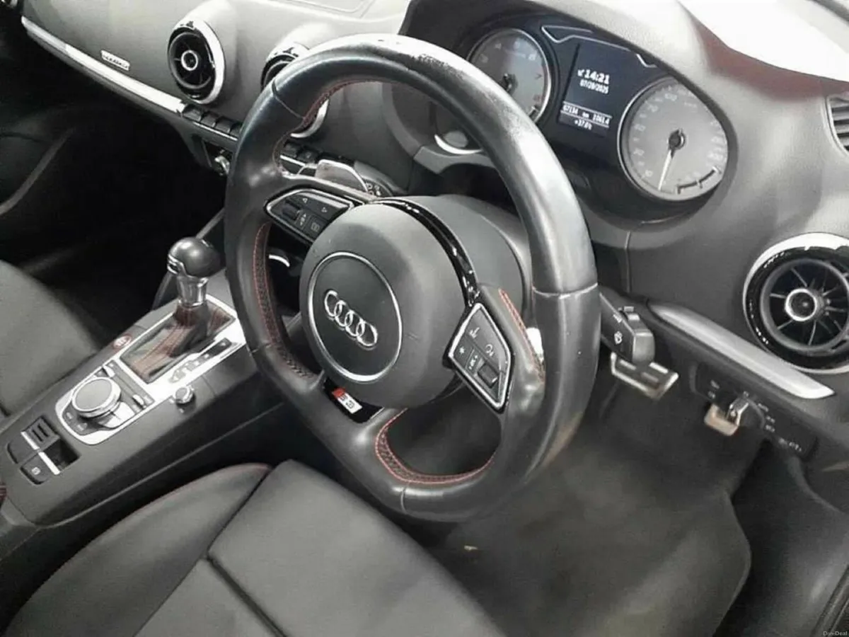 Audi S3 BLACK HALF LEATHER UPHOLSTERY - FACTORY AL - Image 3