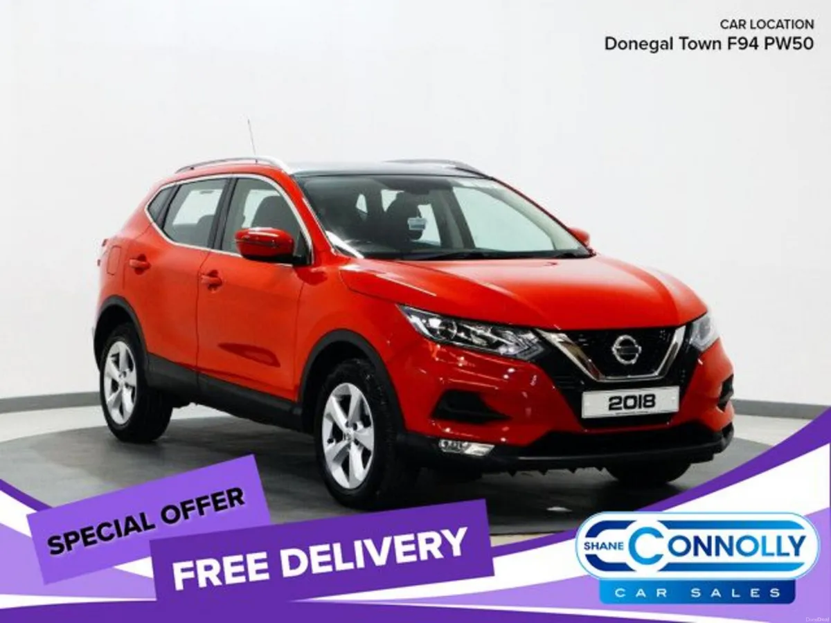 *123* 2018 Nissan Qashqai 1.2 acenta - Image 1