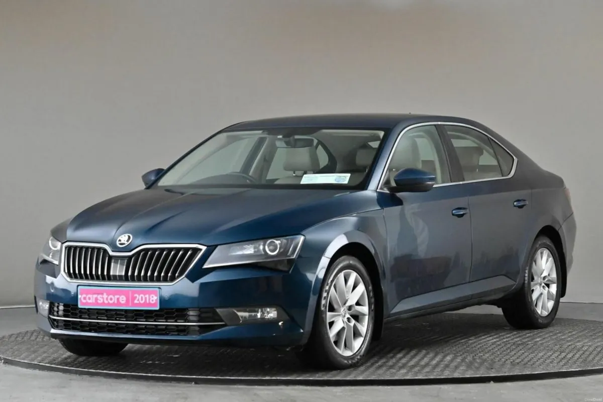 Skoda Superb 1.6 TDI DSG STYLE 120BHP **FULL BEIGE - Image 4