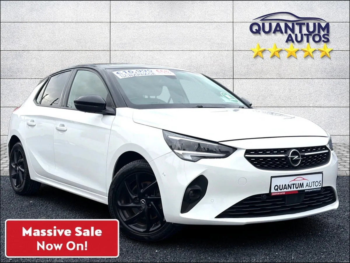 Opel Corsa 2022 SPORT 1.2 PETROL 100BHP AUTOMATIC - Image 1