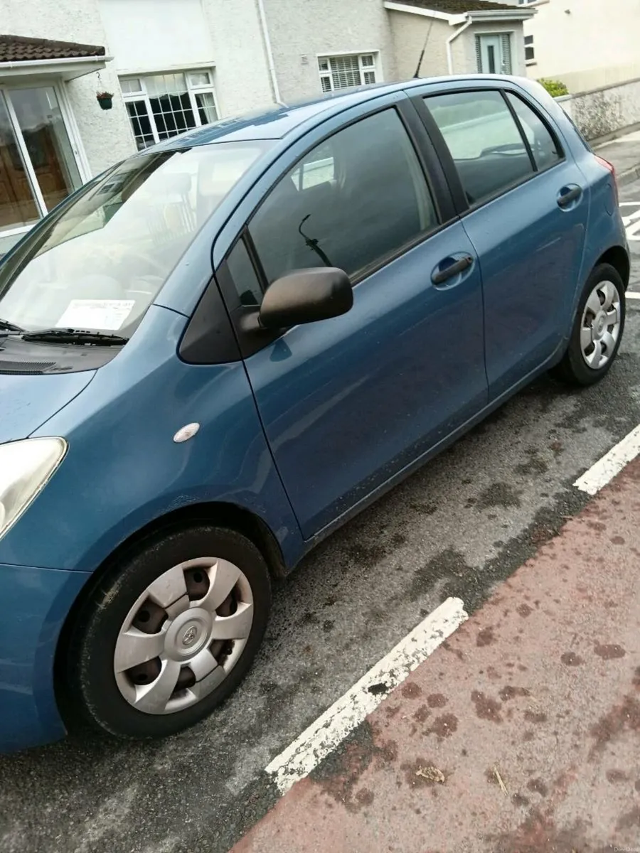 Toyota yaris 2008 nct 3 /26. 1litre 1250e - Image 3
