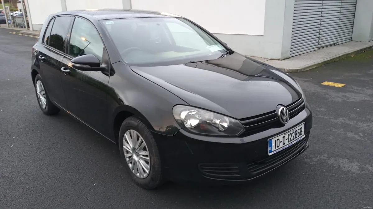 VW GOLF 2010 / 1.6 TDI 90BHP TRENDLINE / NCT & TAX - Image 3