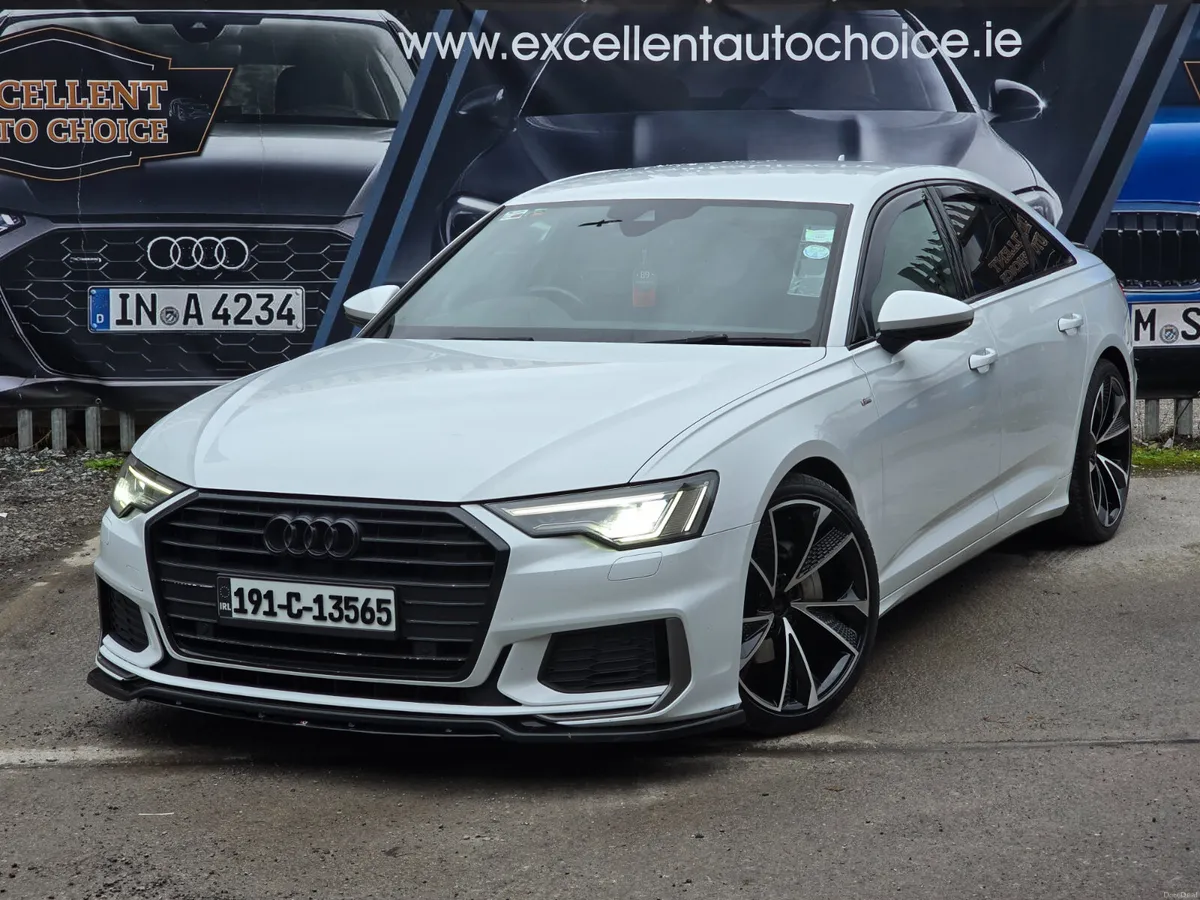 Audi A6 2019 S-LINE WHITE BLACK EDITION!MAXTON - Image 2