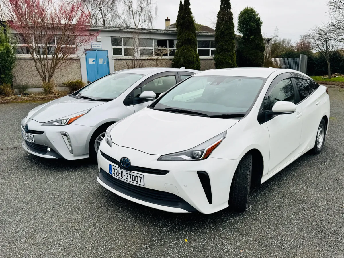 Two 2022 Toyota Prius High Spec’s low mileage - Image 3