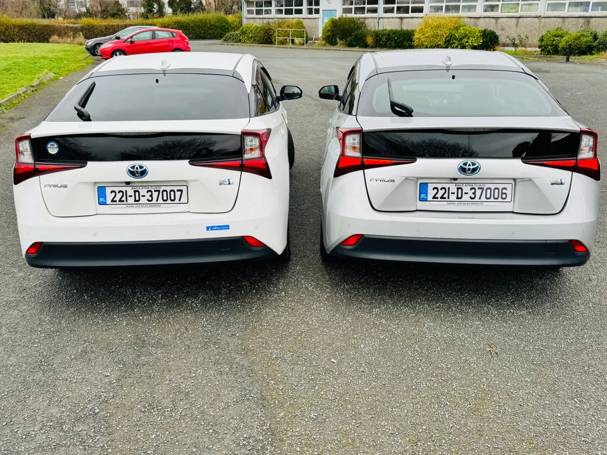 Two 2022 Toyota Prius High Spec’s low mileage - Image 2