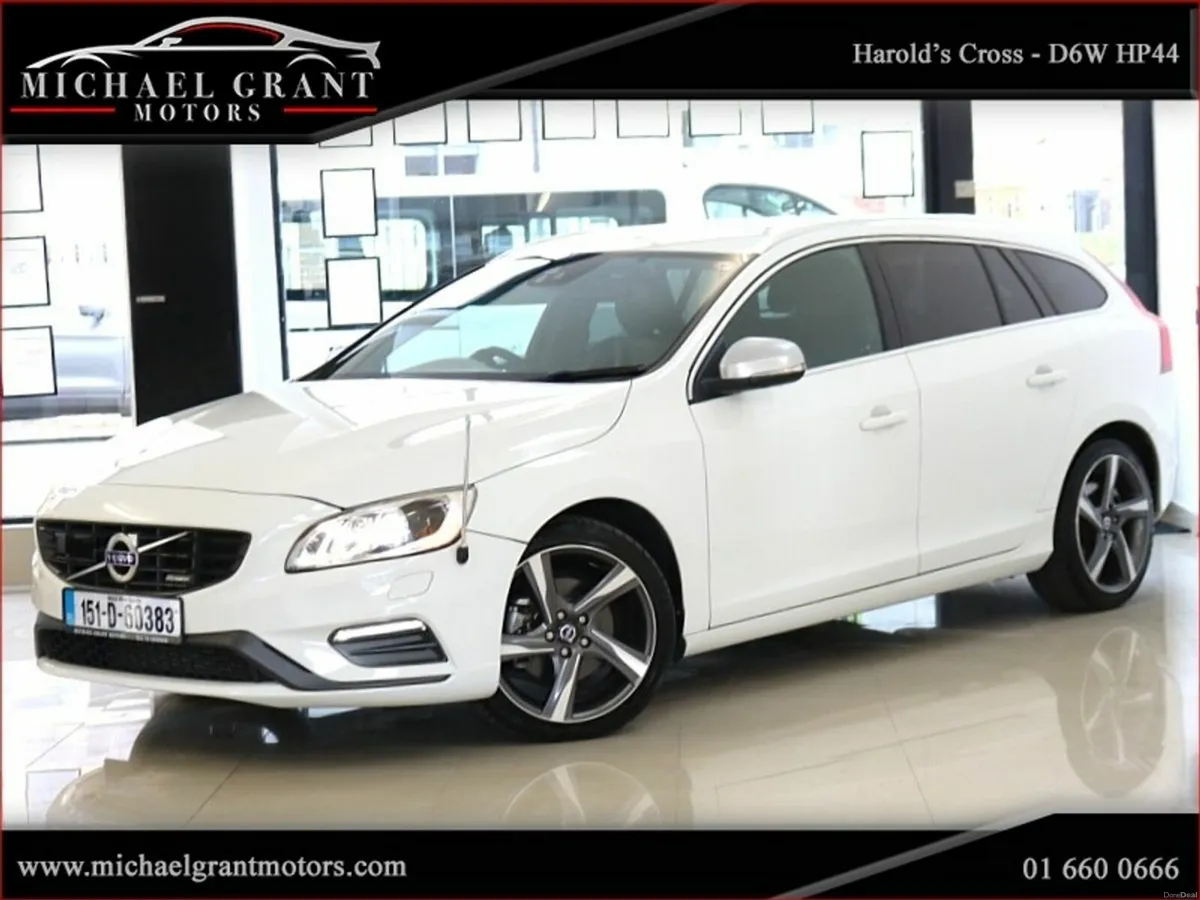 Volvo V60 T4 1.6 PETROL AUTOMATIC R DESIGN POLESTA - Image 3