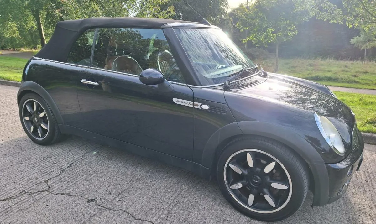 MINI ONE SIDEWALK CONVERTIBLE. Leather Interior. - Image 4