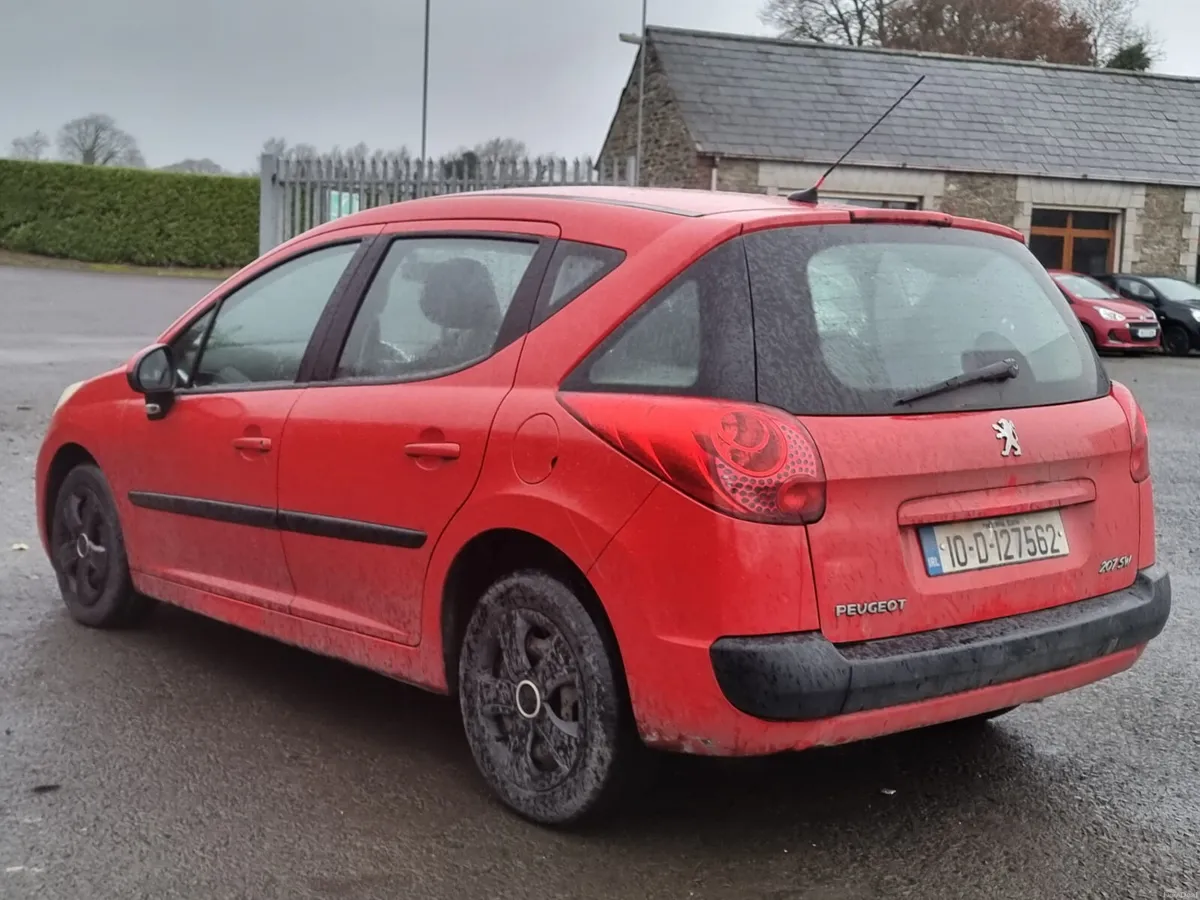 2010 PEUGEOT 207 ESTATE DIESEL NCT&TAXED €890 - Image 2