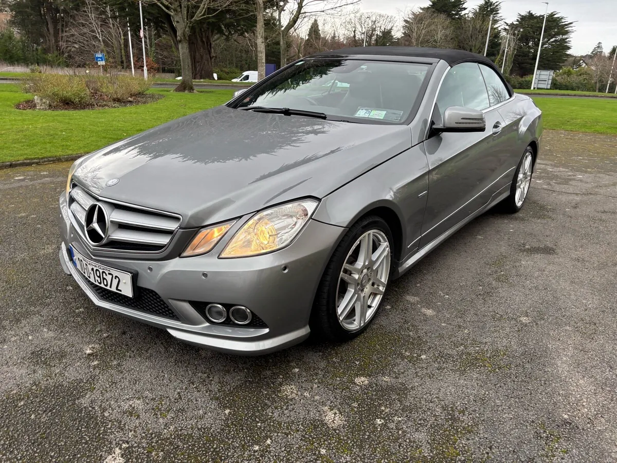 Mercedes Benz E 250cdi Auto AMG Sport Convertible - Image 3