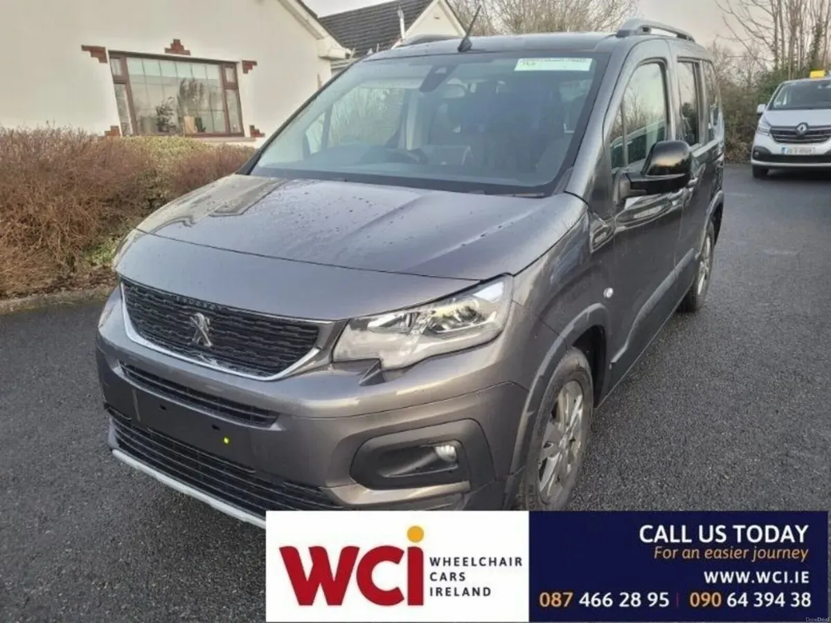 Peugeot Rifter 2021 Wheelchair Taxi - Image 2