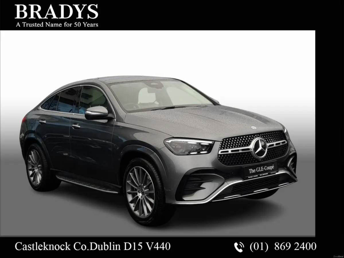 Mercedes-Benz GLE GLE 350de Coupe AMG 4Matic--Pano - Image 2