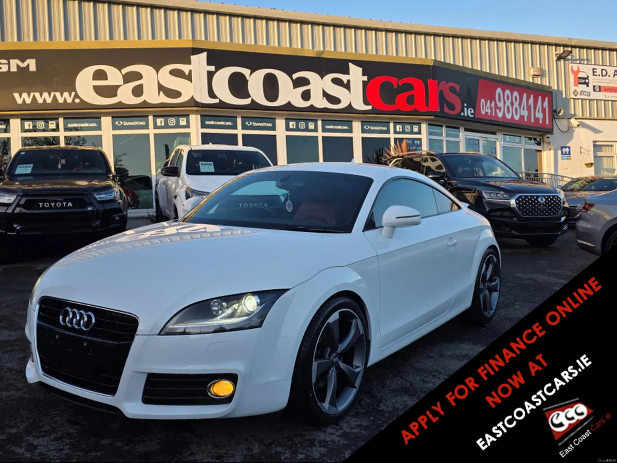 Audi TT 1.8 TFSI AUTO FULL RED LEATHER SEATS REV C - Image 1