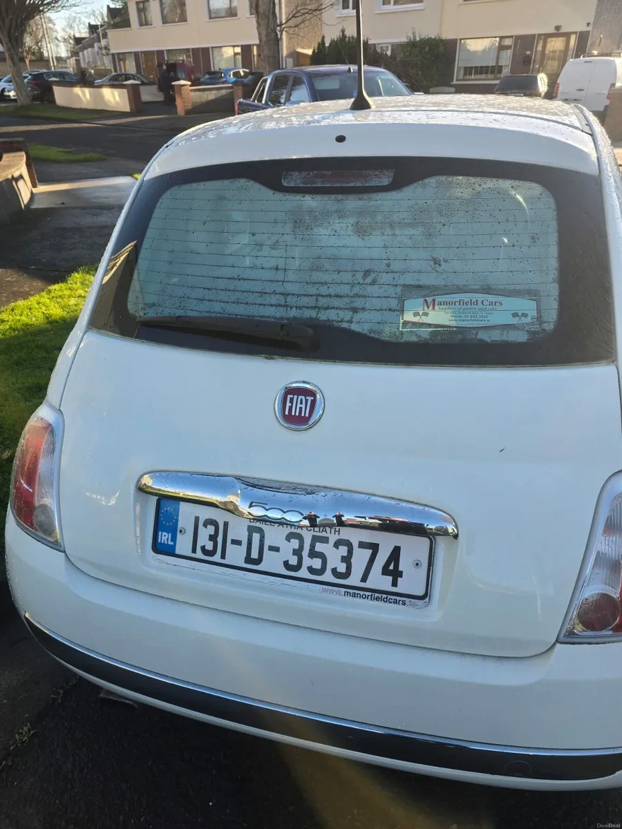 2013 Fiat 500 1.2 Petrol Pan Roof - Image 2