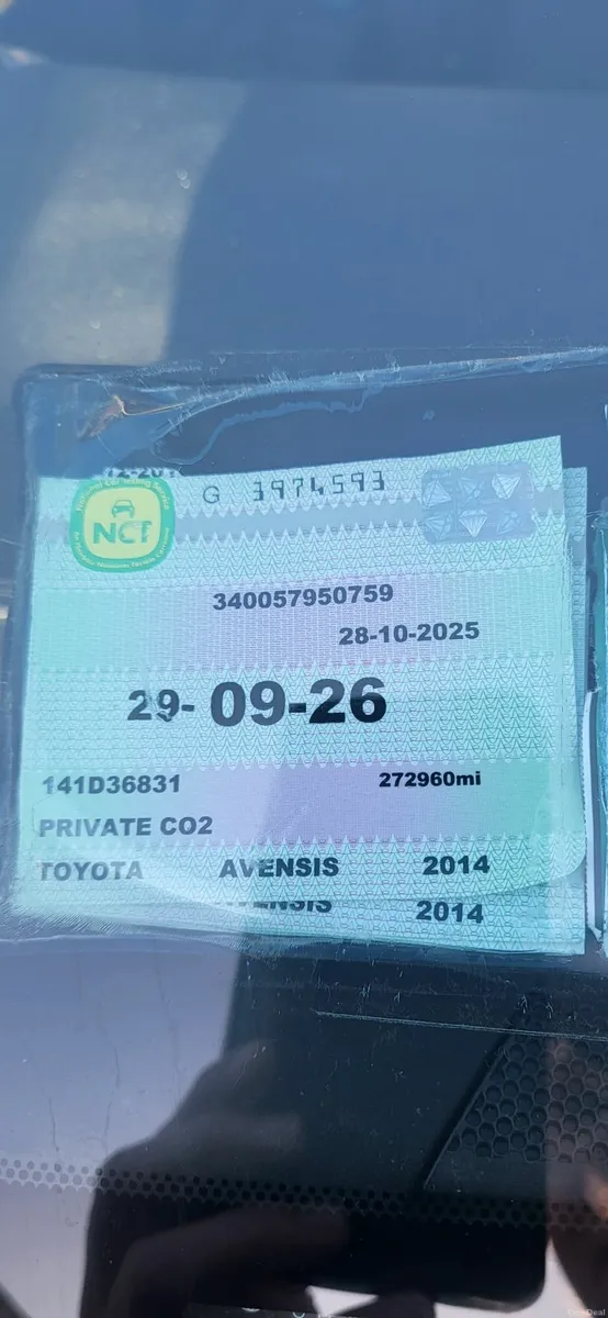 Toyota Avensis 2014 - Image 4