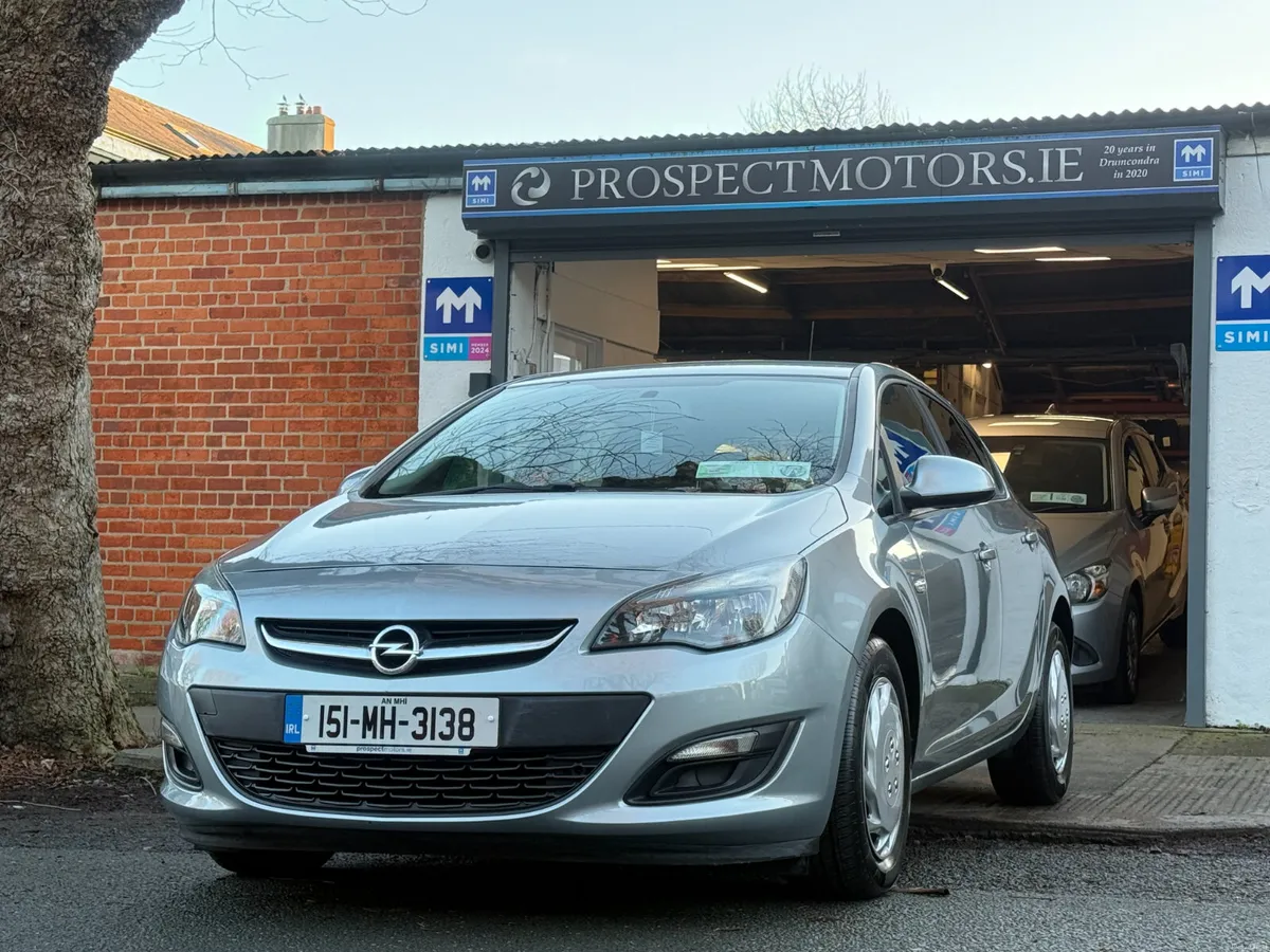 2015 Opel Astra, 1.4 Petrol, New Nct, 1 Owner, - Image 1