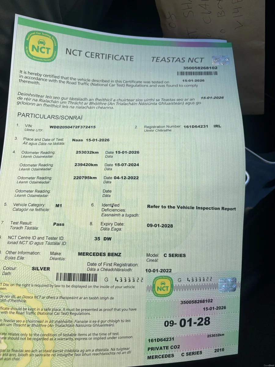 Mercedes 2016 c350e brand new nct,tax high spec - Image 3