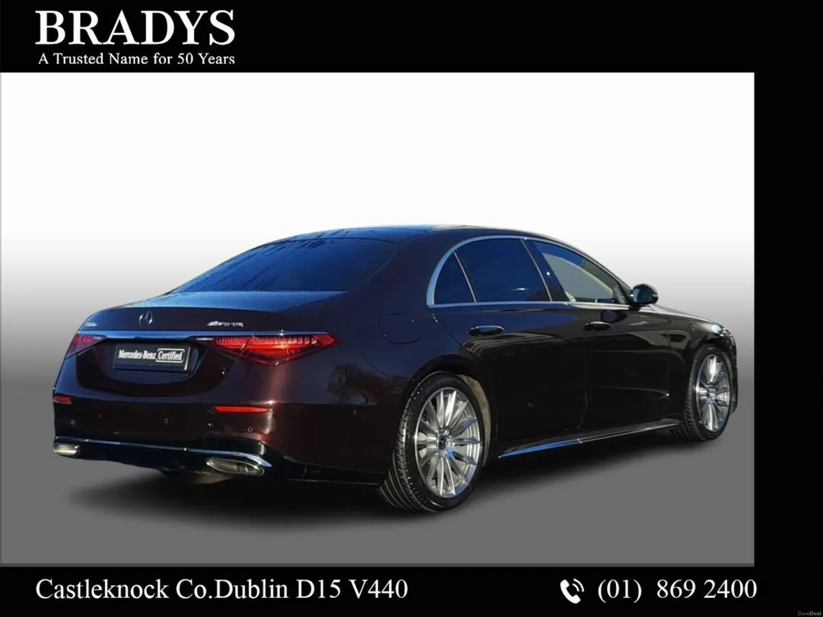 Mercedes-Benz S-Class S 580e Panormic Sunroof-- Lo - Image 3