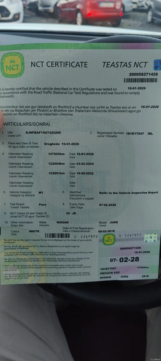 2018 Nissan Juke (Pearl white) Automatic - Image 2