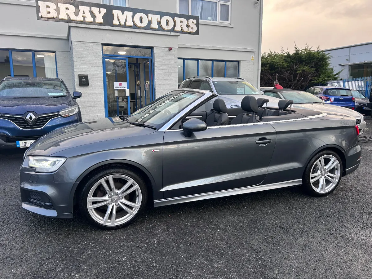 2017 AUDI A3 2.0TDI S LINE CABRIO - Image 1