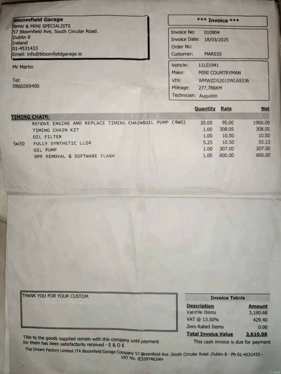 Countryman w/ New NCT extensive recent work done - Image 4