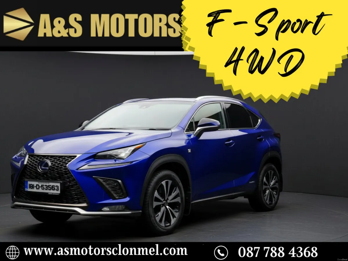 2018 Lexus NX300h 4WD  F SPORT - Image 1
