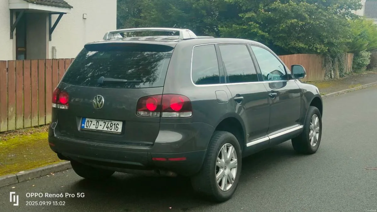 Vw touareg 2.5 tdi low mileage new nct - Image 4