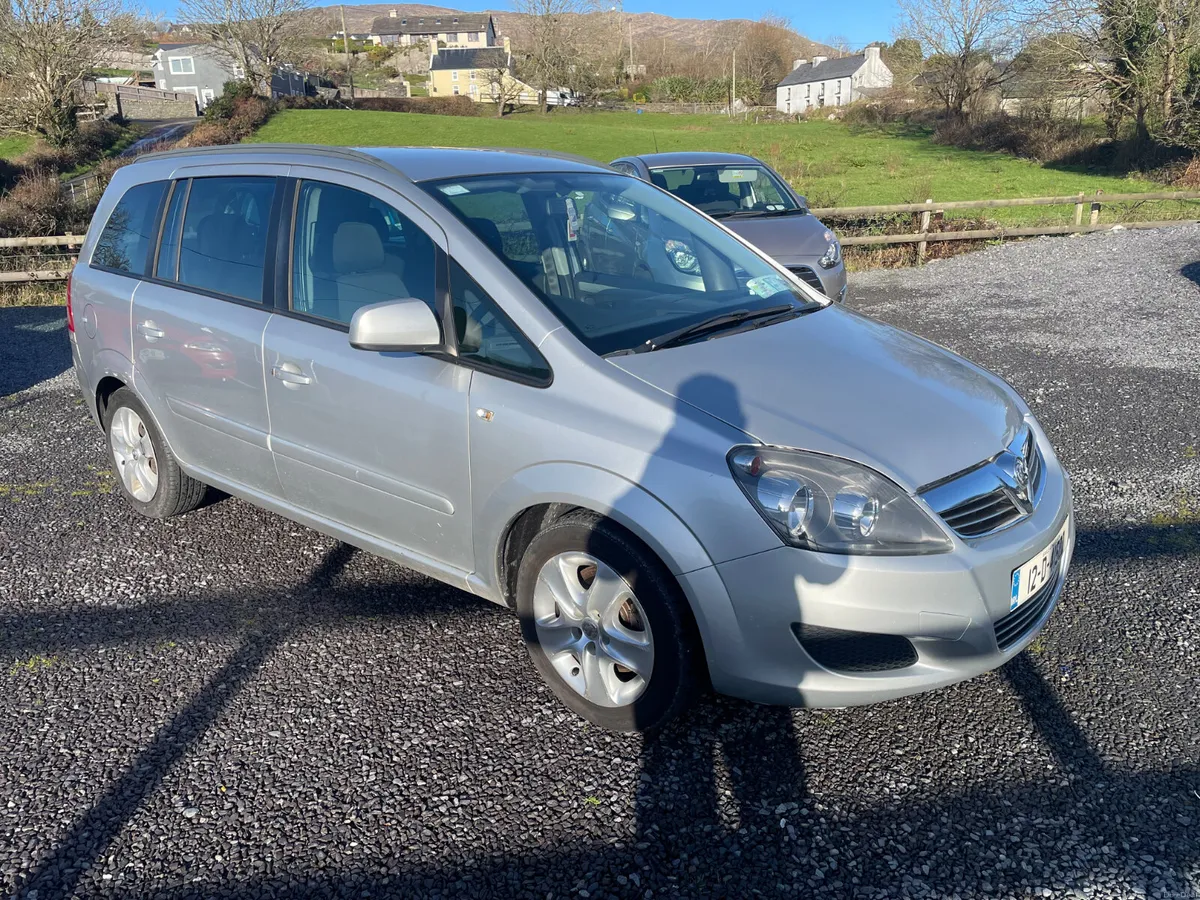 Vauxhall Zafira 2012 7 seater - Image 1