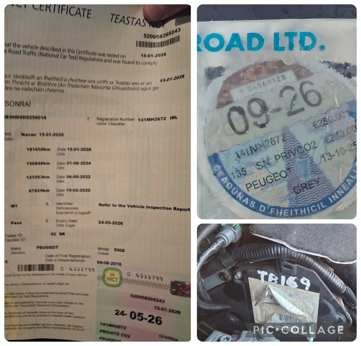 2014 Peugeot 5008 1.6HDI 7Seater NEW NCT Low Kms - Image 2