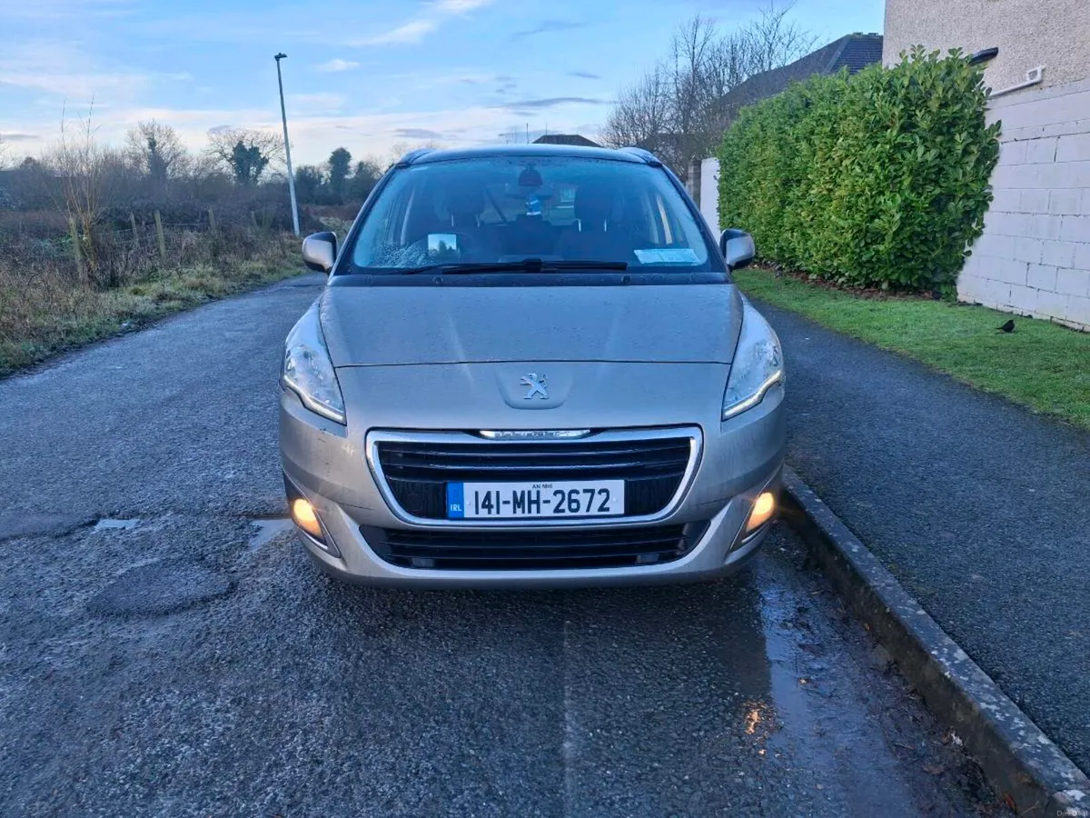 2014 Peugeot 5008 1.6HDI 7Seater NEW NCT Low Kms - Image 4