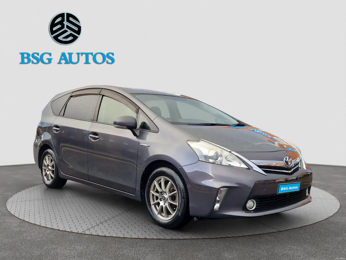 2014 TOYOTA PRIUS ALPHA * 7 SEATER*1.8  HYBRID - Image 1