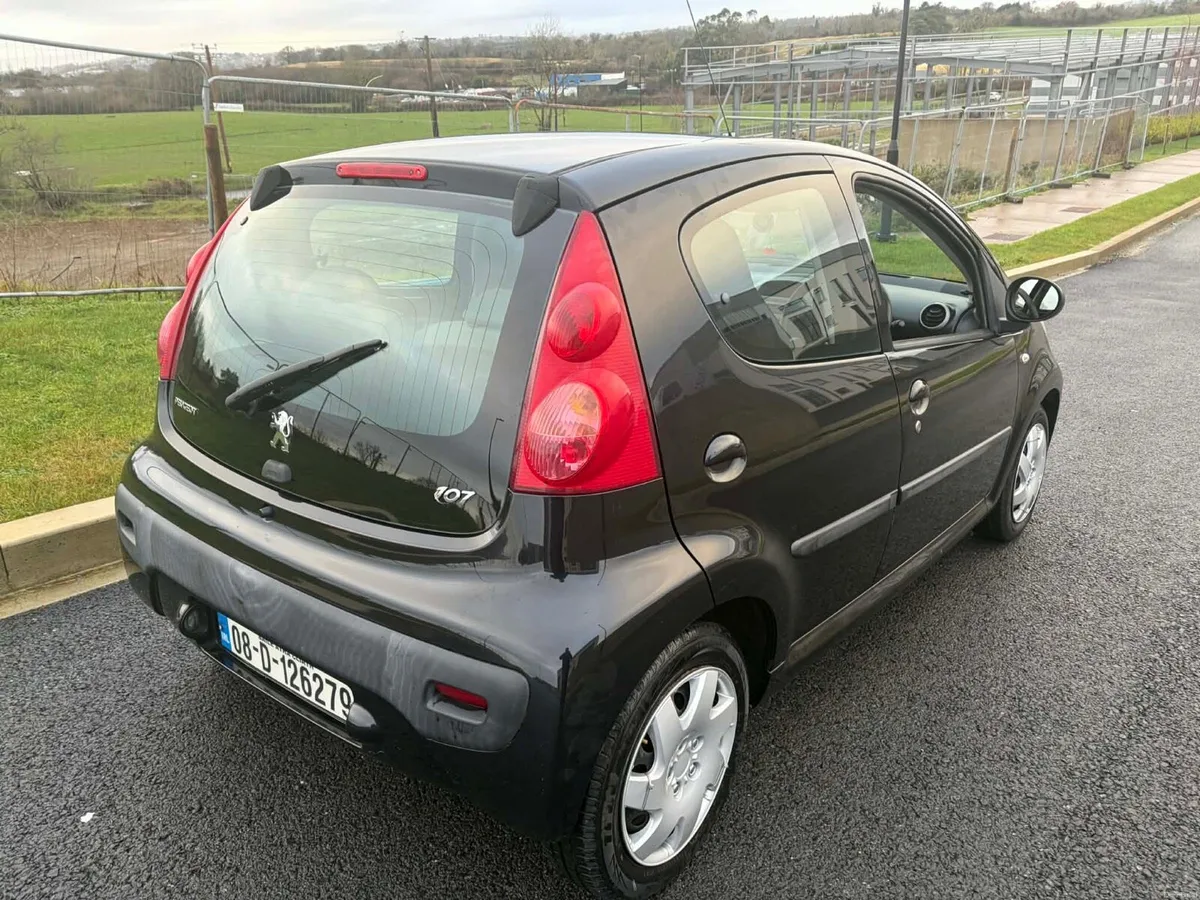 08 Peugeot 107 NEW NCT & TAX - Image 4