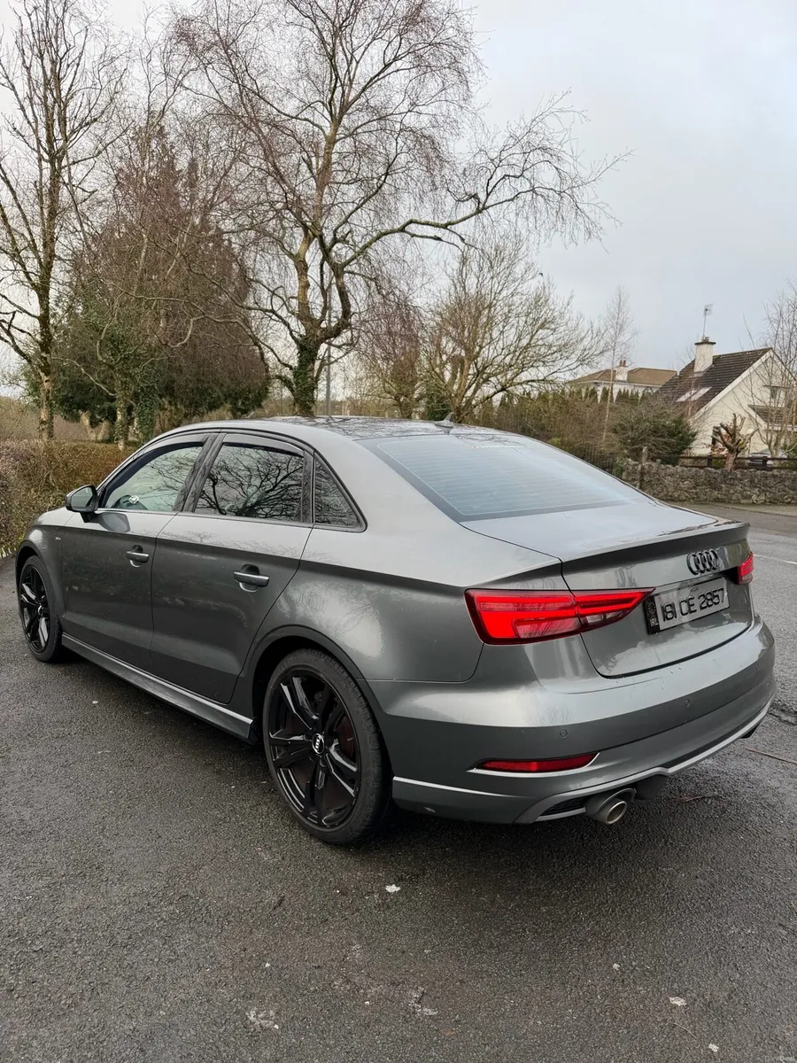 Audi A3 Sline Saloon with Black Edition Styling - Image 2