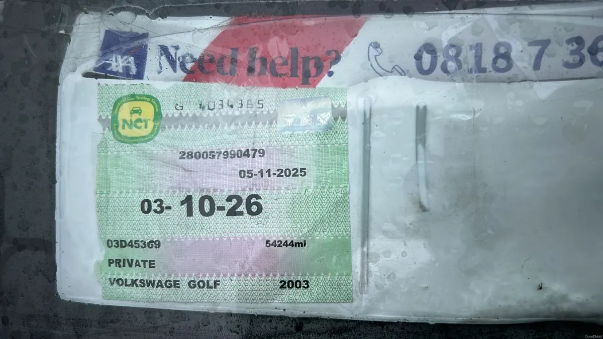 Volkswagen Golf 2003 - Image 2