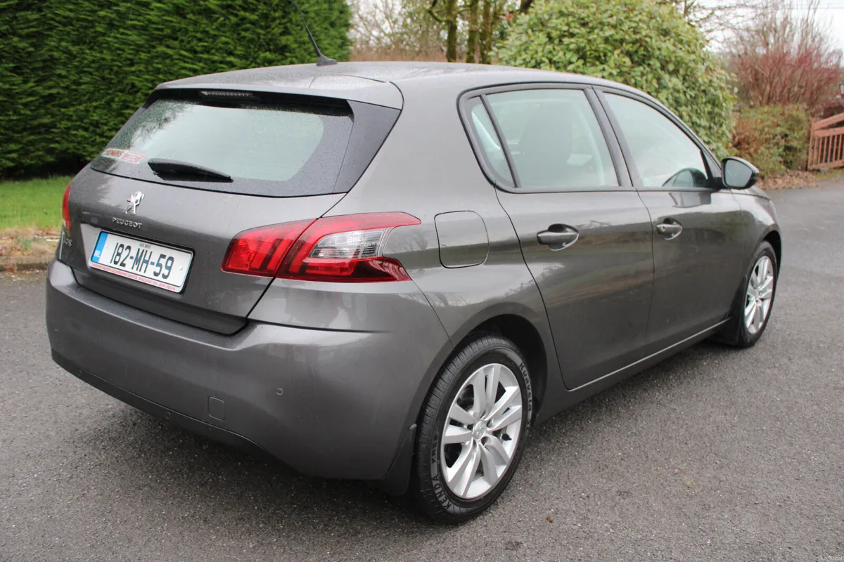 2018 (182) PEUGEOT 308 ACTIVE 1.6 HDI 100bhp. 5dr. - Image 3