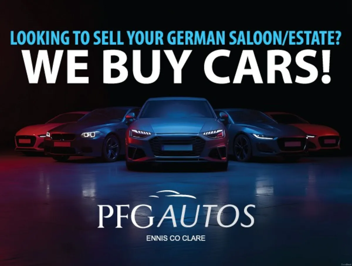 we buy your german saloon - Image 1