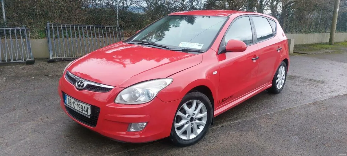 2008 hyundai i30 1.4 petrol nct 11/26 new nct - Image 1