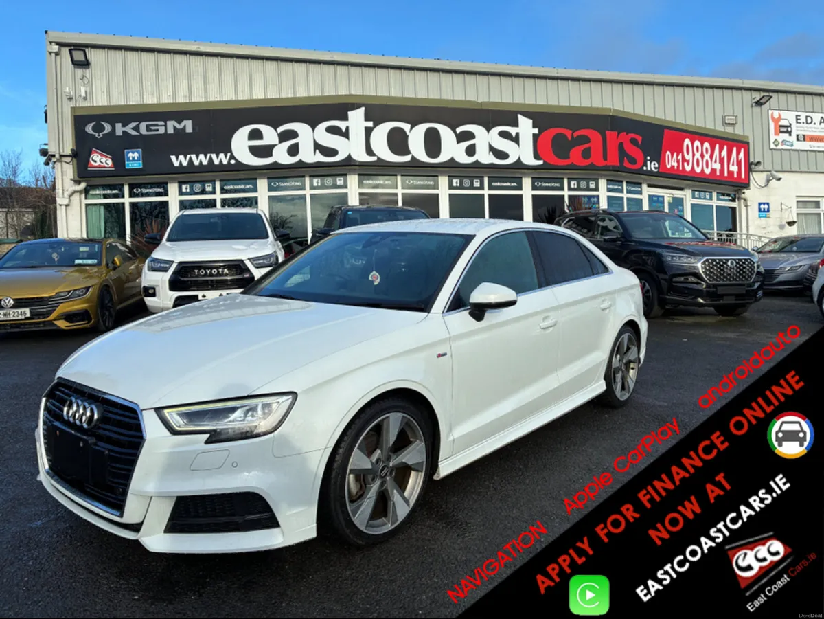 Audi A3 ( 182 REG SALOON 1.4 S LINE EDITION PACK V - Image 1