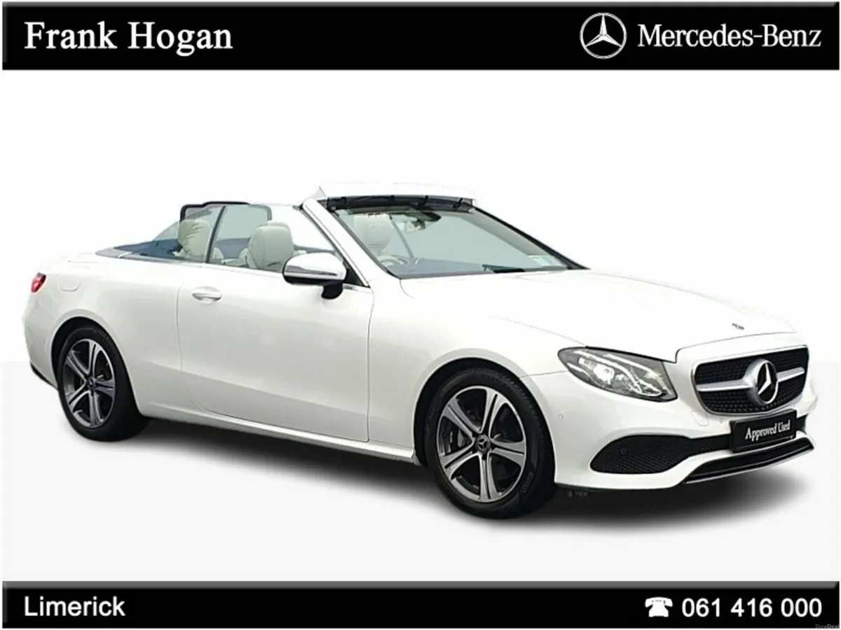 Mercedes-Benz E-Class E220d Avantgarde Cabrielet - Image 1