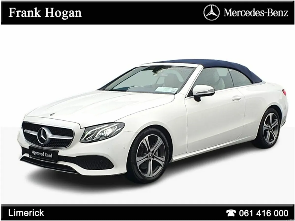 Mercedes-Benz E-Class E220d Avantgarde Cabrielet - Image 2