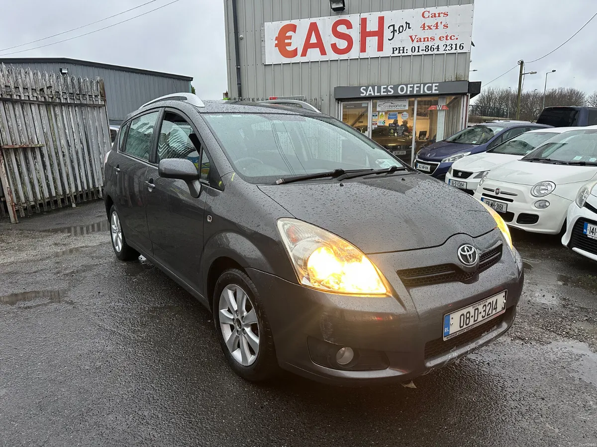 Toyota Corolla Verso  1.6 Petrol NCT TAX 7 SEATER - Image 1