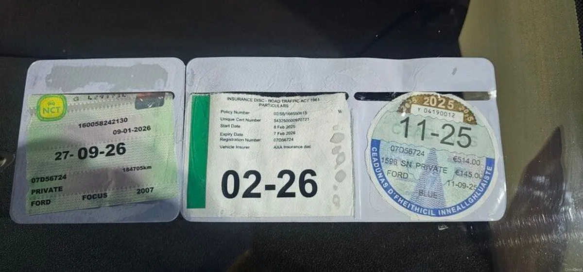 Ford Focus Automatic new NCT - Image 4