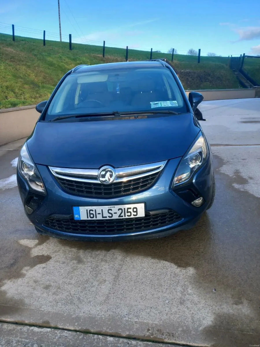 Vauxhall Zafira 7 seater eco flex - Image 1