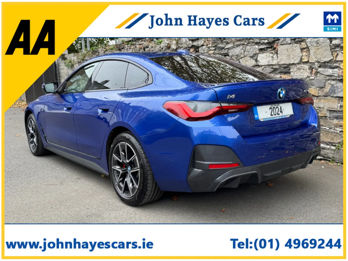 BMW i4 2 YEAR AA PLATINUM WARRANTY//E DRIVE 35 M S - Image 2