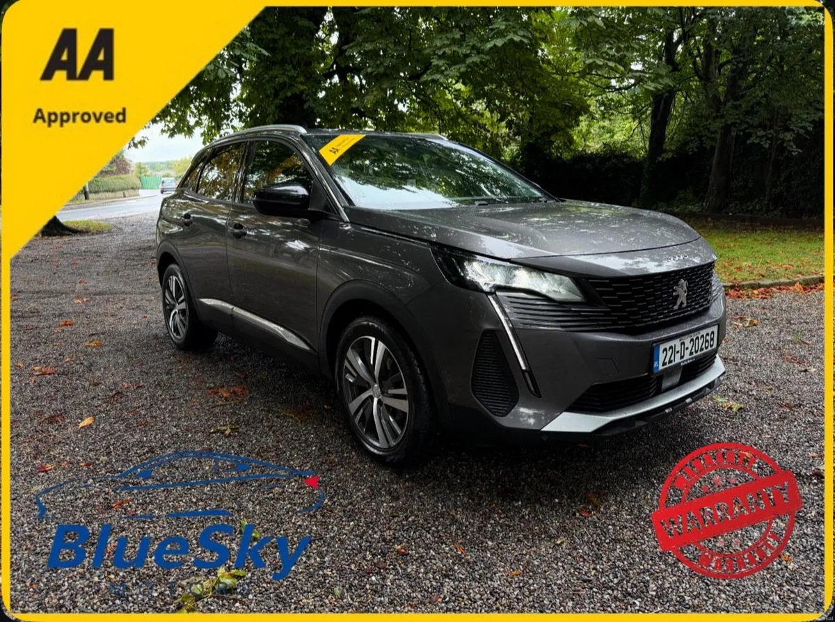 Warranty Peugeot 3008 Diesel Low Miles - Image 1