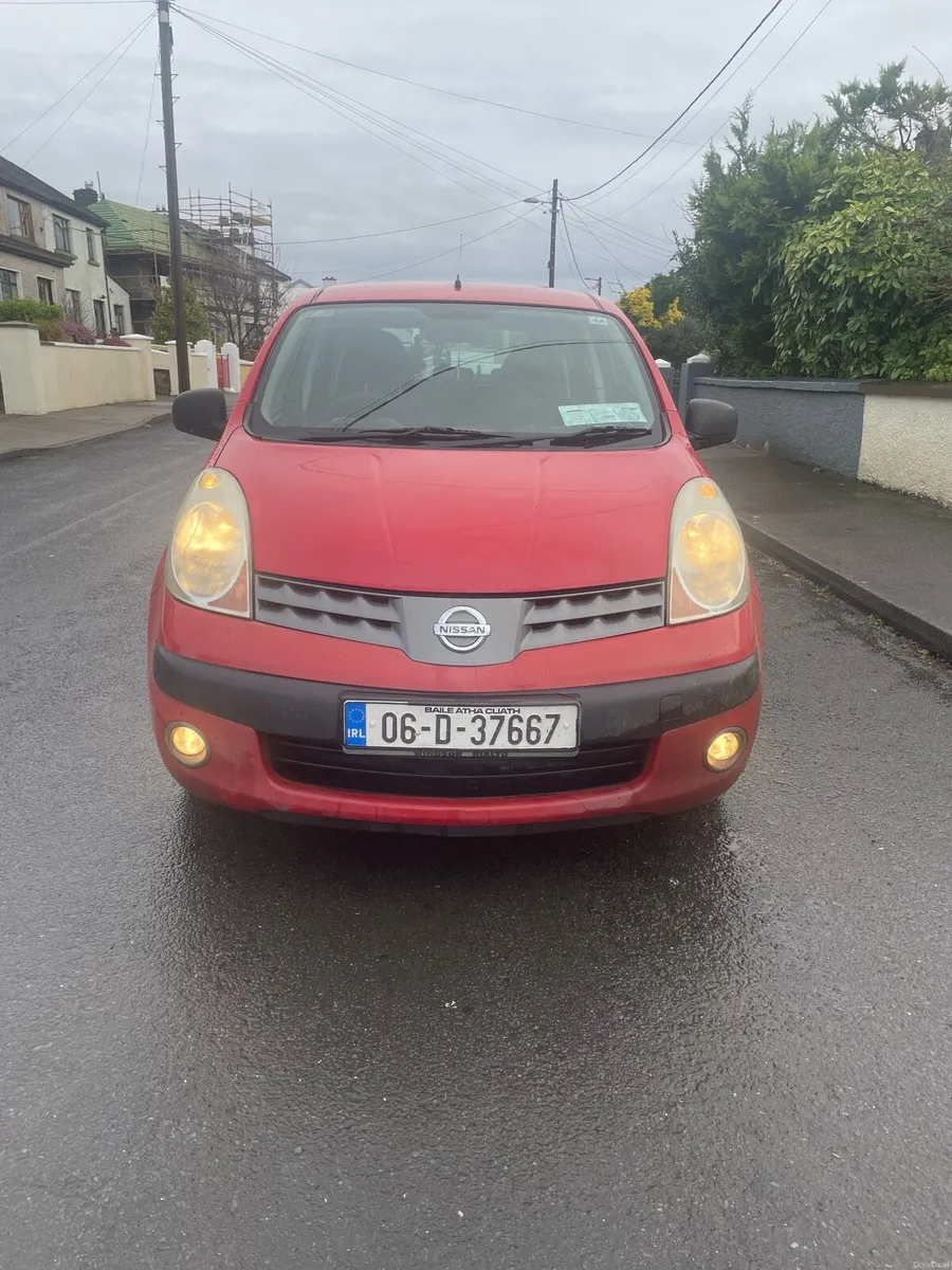 2006 nissian note 1.4 petrol NCT 04,2026 - Image 3