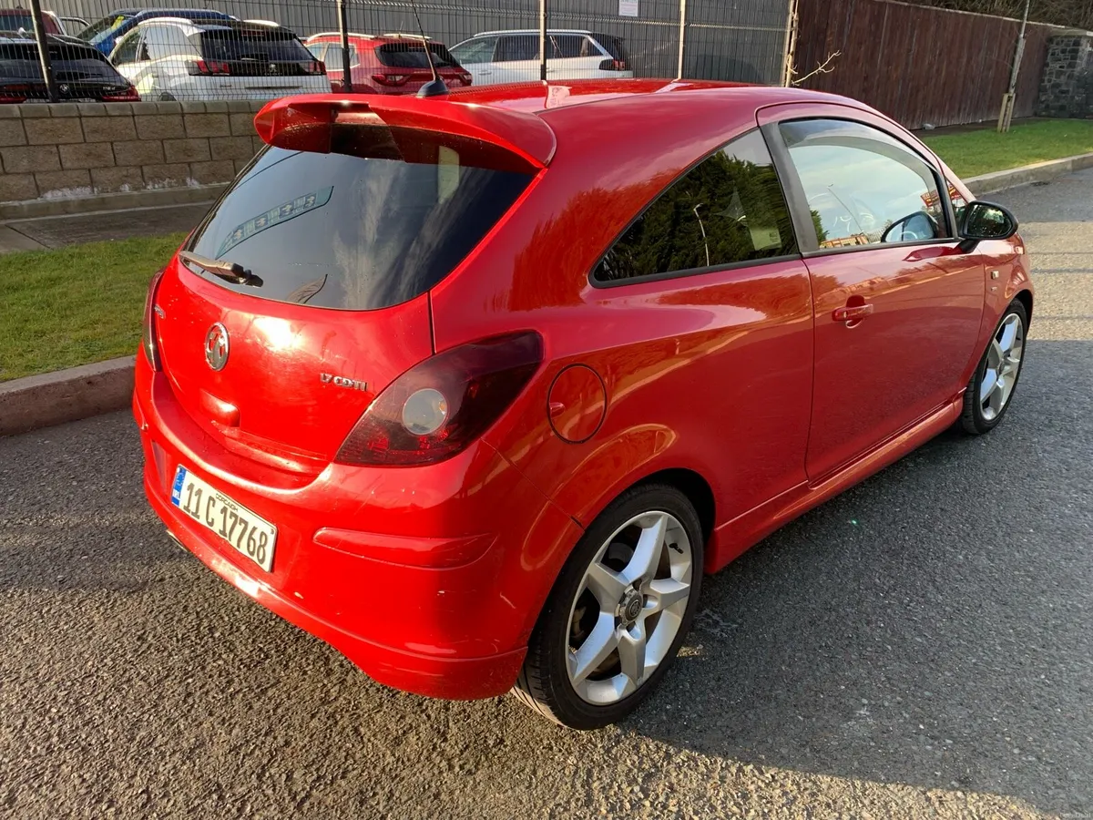 2011 Opel Corsa Sri 1.7 diesel, Nct 7/26, tax 3/26 - Image 3