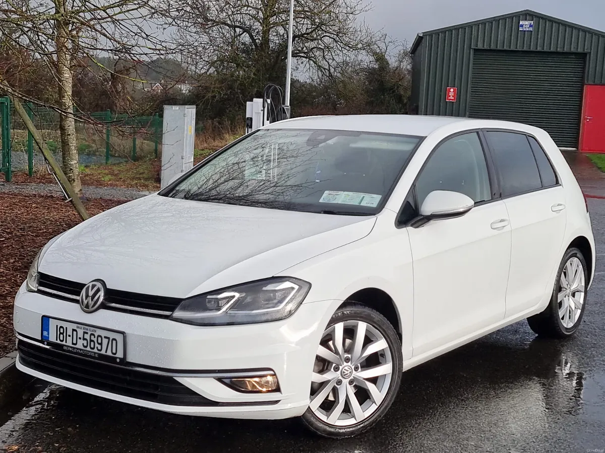 2018 VOLKSWAGEN GOLF HI-LINE AUTO NCT'd €15,990 - Image 1