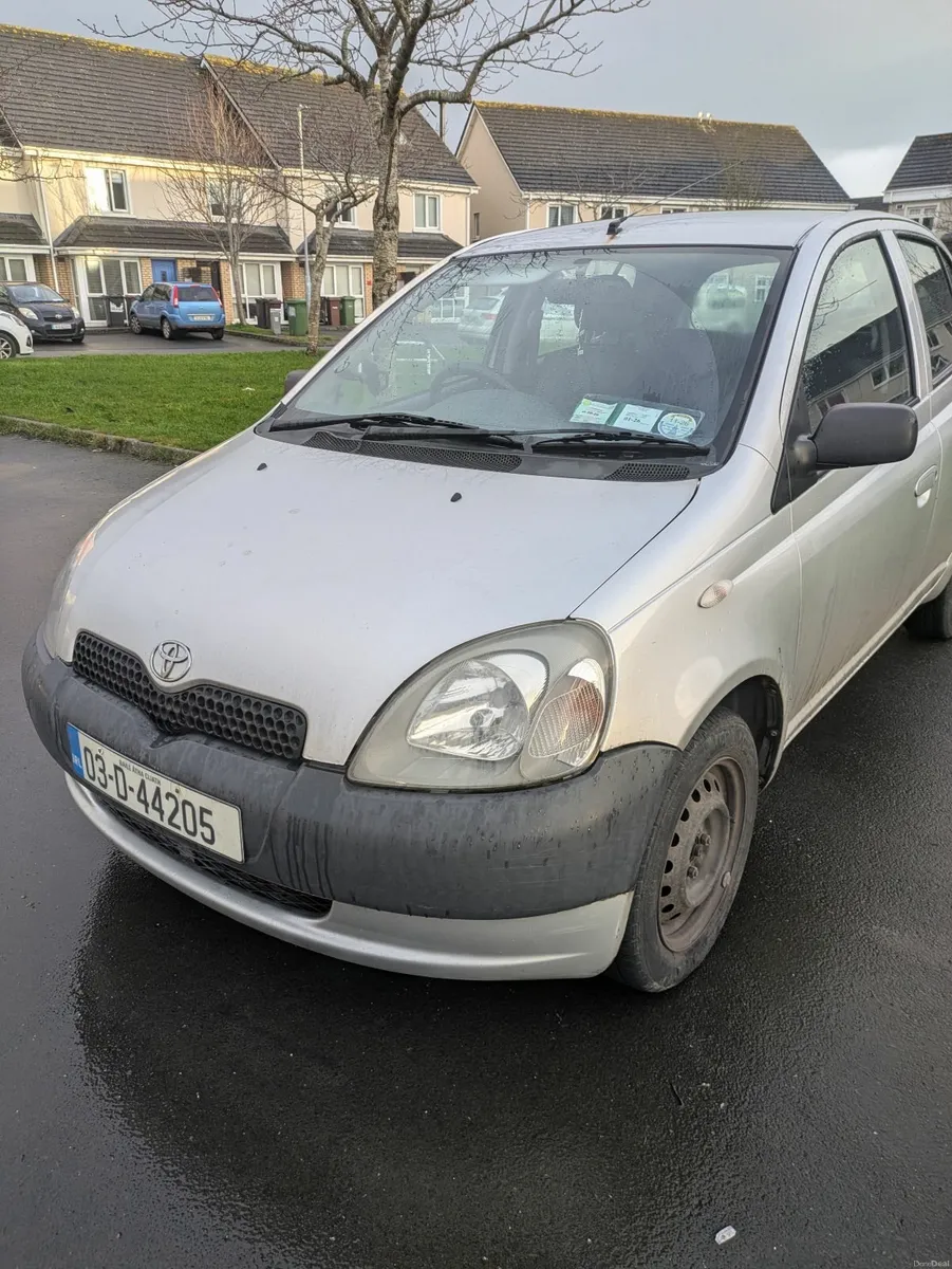 Toyota Yaris 2003 NCT TAX low mileage - Image 1