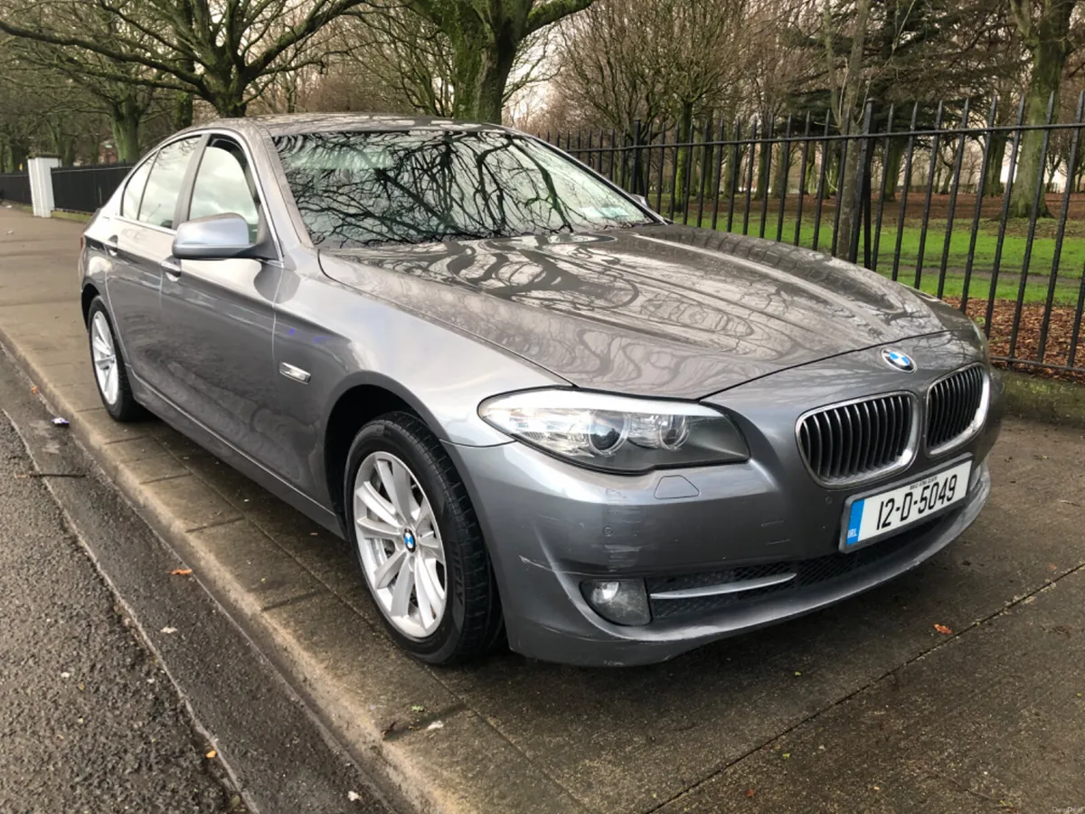 2012 BMW 520 AUTO IVORY LEATHER - Image 1